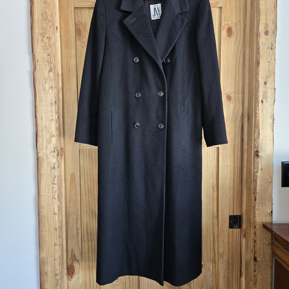 Jones New York Black Trench Coat